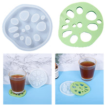 Load image into Gallery viewer, Lotus Root Coaster Silicone Mold
