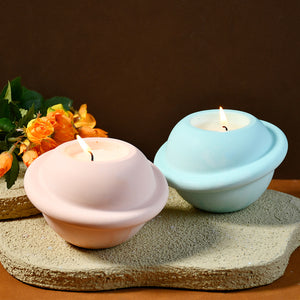 Rotates Around the Planet Candle Holder Silicone Mold