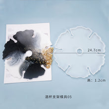 Load image into Gallery viewer, Irregular Tray Wine Cup Holder Mold
