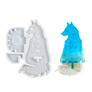 Wolf Totem Wall Hanging Silicone Mold