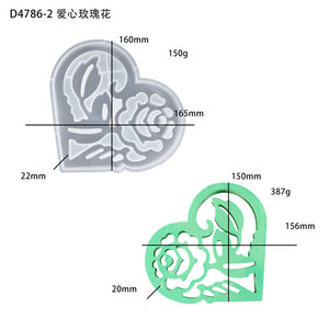 Love Ornament Mold