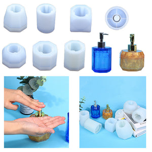 Hand Wash Bottles Silicone Mold