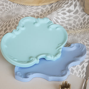 European Lace Relief Tray Storage Plate Mold