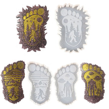 Load image into Gallery viewer, Big Feet Wild Man Coaster Mold
