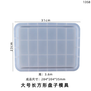 Rectangle Plate Tray Mold