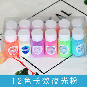 12 Colors High Luminous Powder