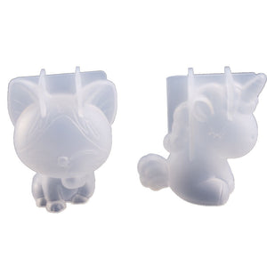 3D Large Unicorn Cheese Cat Mold