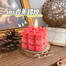 Load image into Gallery viewer, Love Rubik&#39;s Cube Candle Mold
