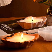 Load image into Gallery viewer, Shell Wave Plate Candle Storage Box Silicone Mold

