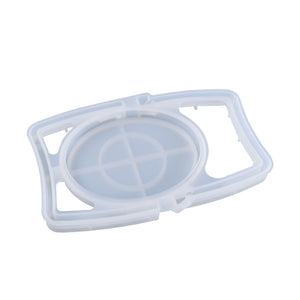 Elliptical Cosmetic Mirror Acrylic Lens Silicone Mold