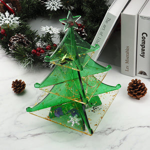 Christmas Coaster Mold Christmas Tree Snowflake Silicone Coaster