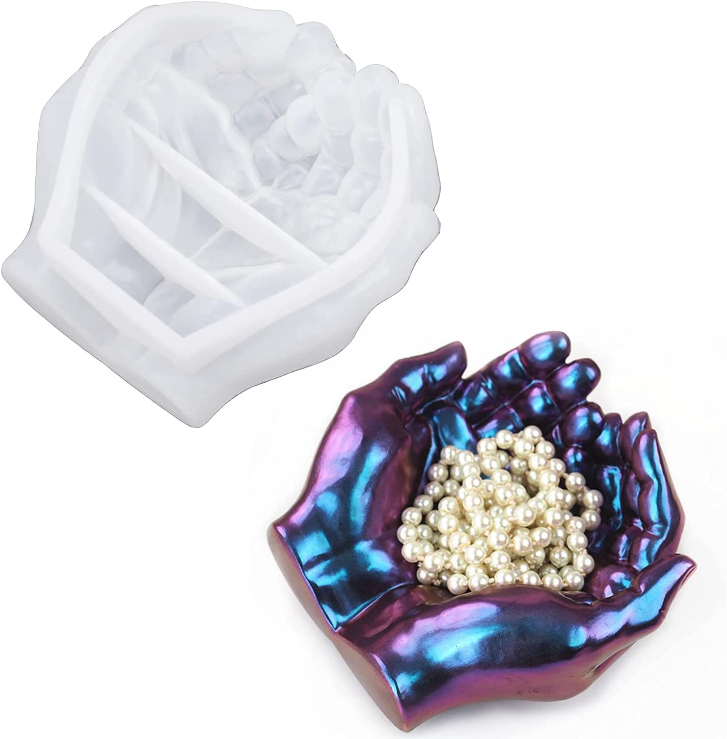ResinWorld Big Designs Flower Shaped Silicone Molds, Geode Tray Molds, –  ResinWorlds
