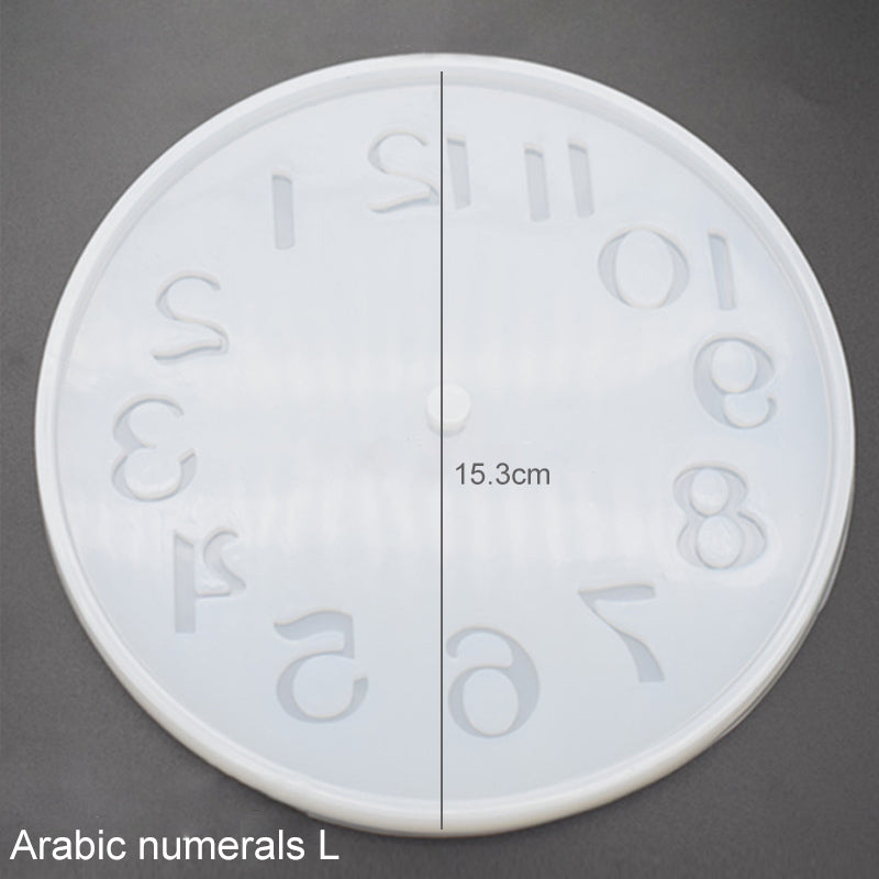 Clock Silicone Mold, Clock Mould , Clock Mold for Resin, Epoxy Resin Mold 